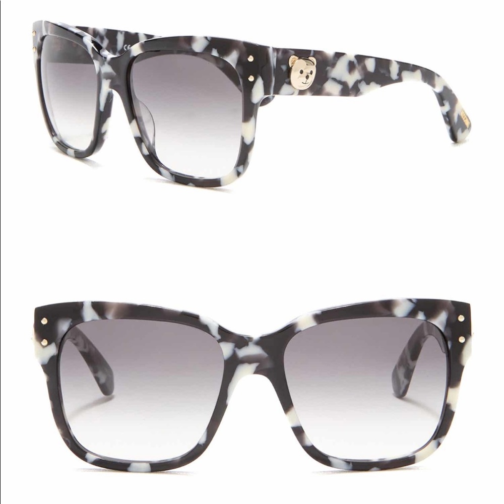 🤍🖤Black & White Tortoise Moschino Sunglasses!